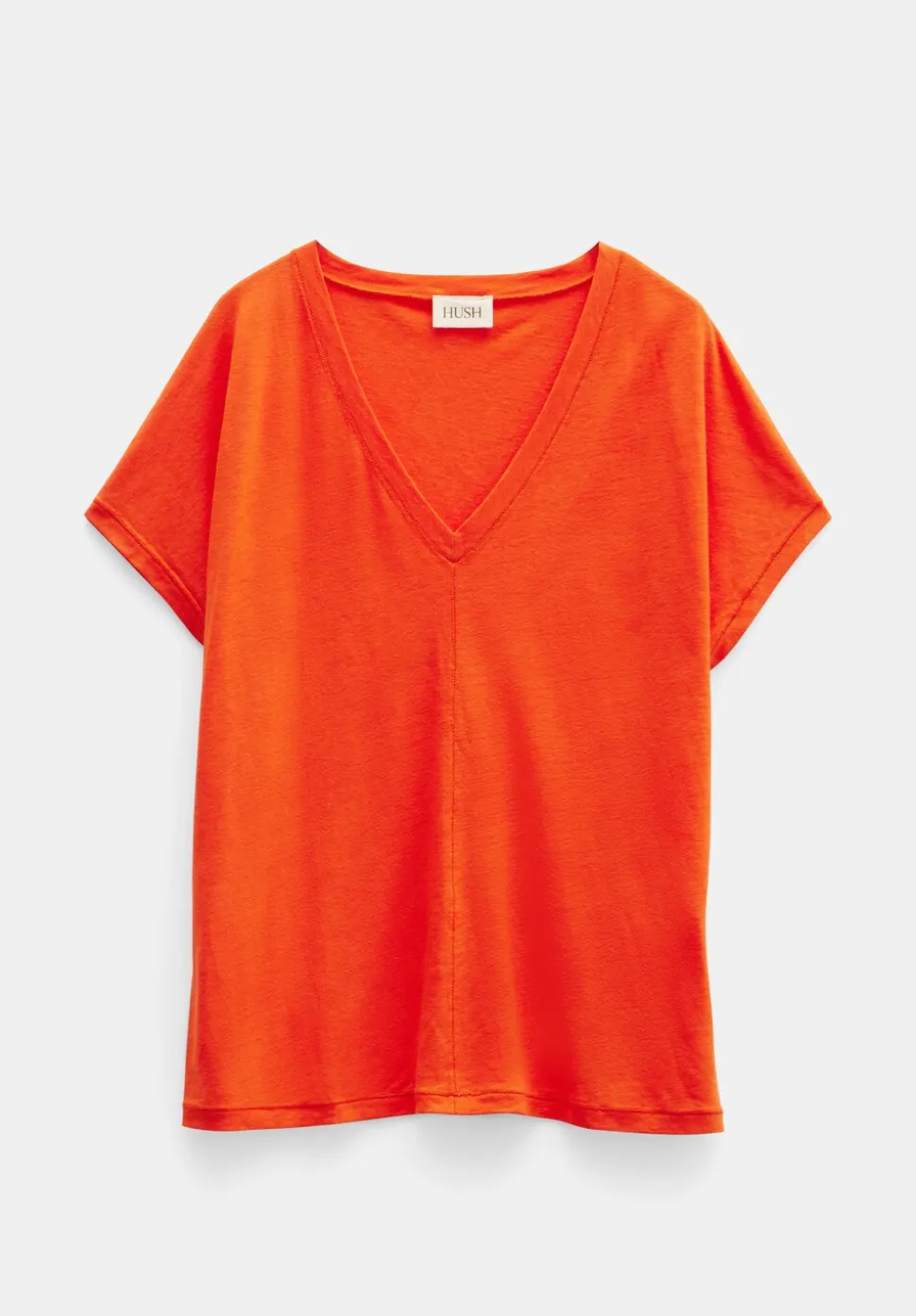 Danny Linen V-Neck T-Shirt