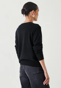 Daphne Cashmere Button Through Slim Cardigan