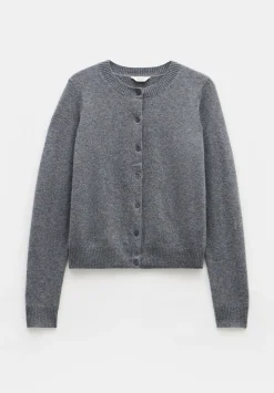 Daphne Cashmere Button Through Slim Cardigan