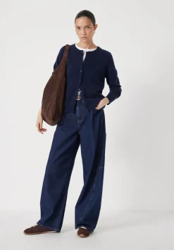 Daphne Cashmere Button Through Slim Cardigan