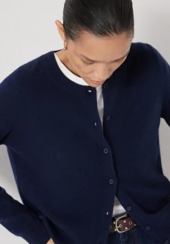 Daphne Cashmere Button Through Slim Cardigan