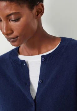 Daphne Cashmere Button Through Slim Cardigan