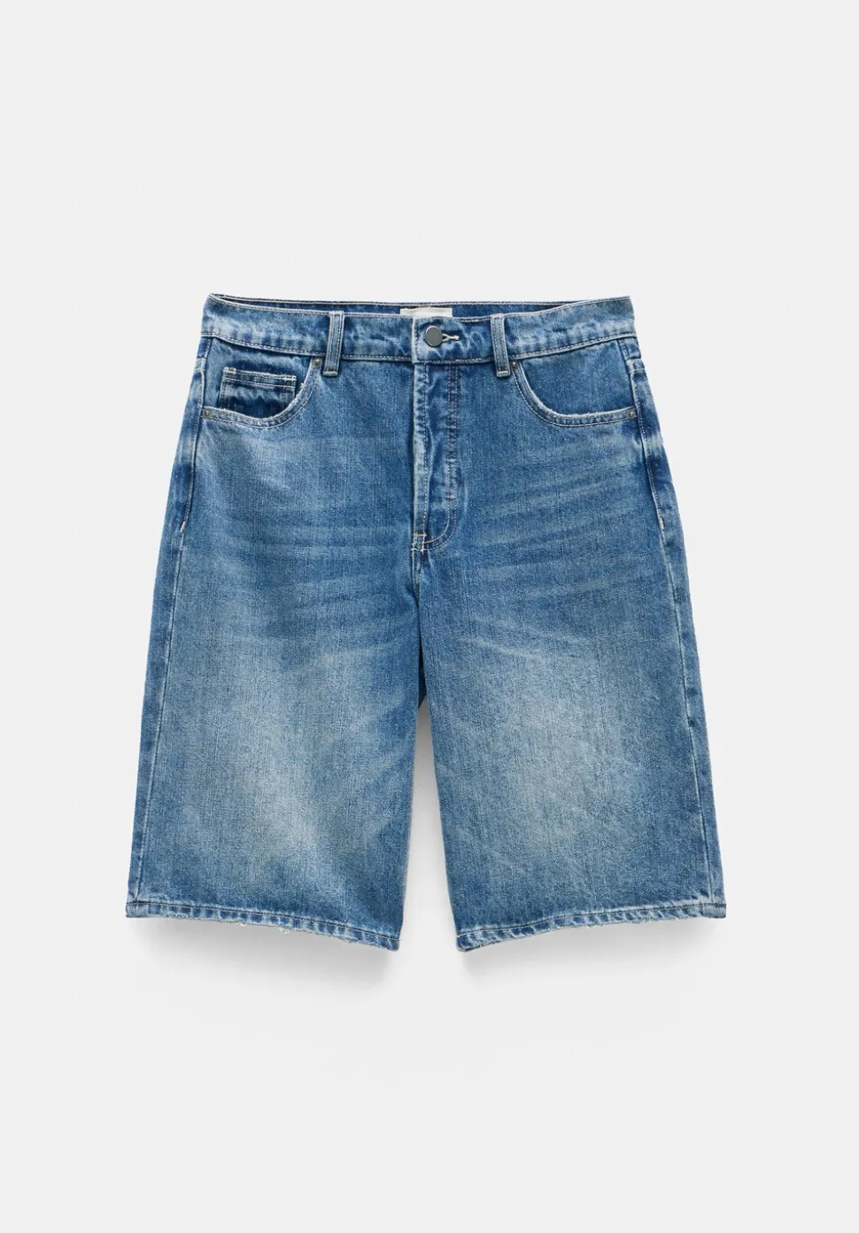 Denim Bermuda Shorts
