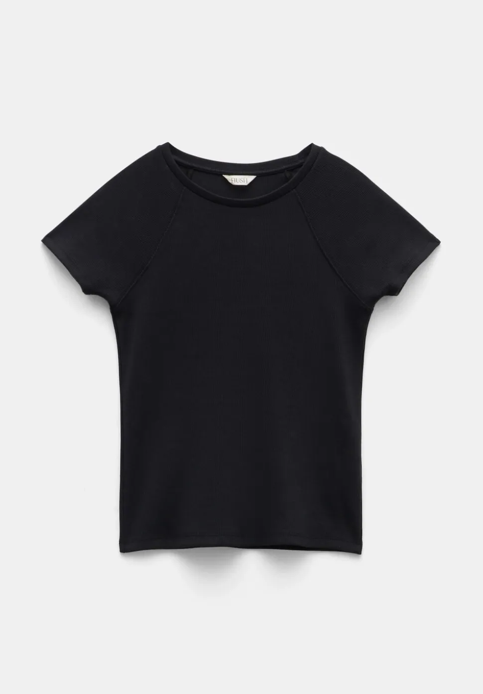Deven Ribbed Fitted T-Shirt
