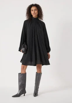 Diamante Chiffon Mini Dress