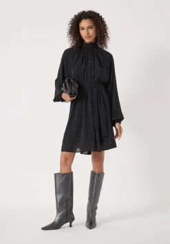 Diamante Chiffon Mini Dress
