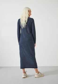 Dixie Cotton Striped Knitted Dress