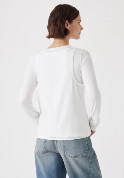 Double Layer Long Sleeve Top