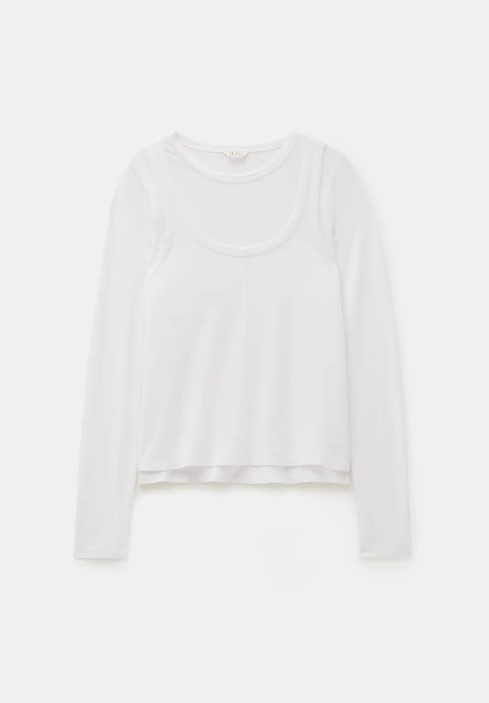 Double Layer Long Sleeve Top