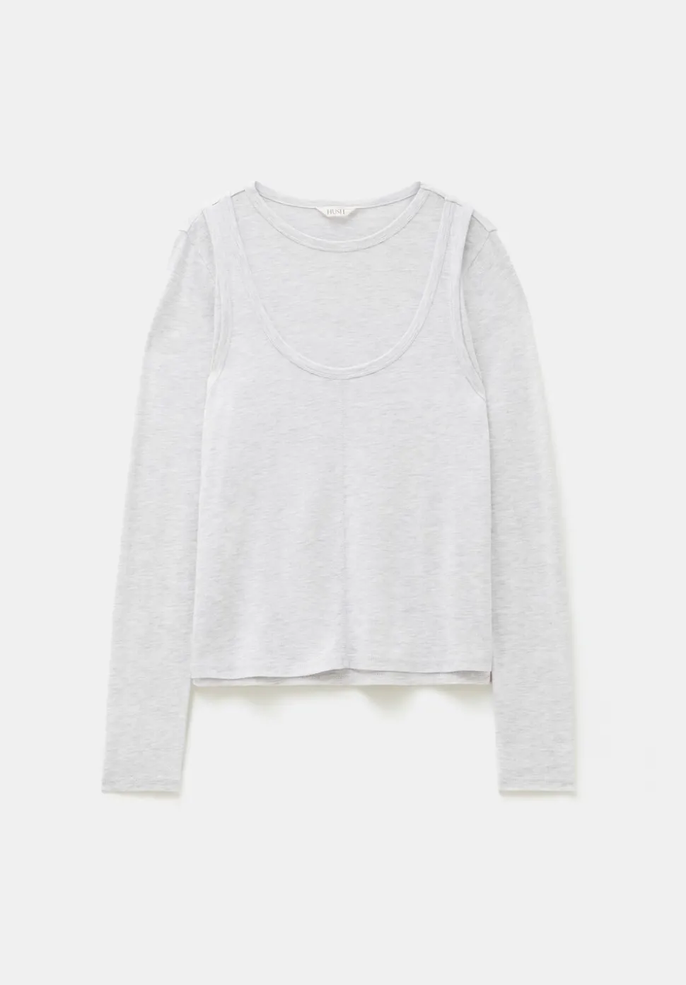 Double Layer Long Sleeve Top