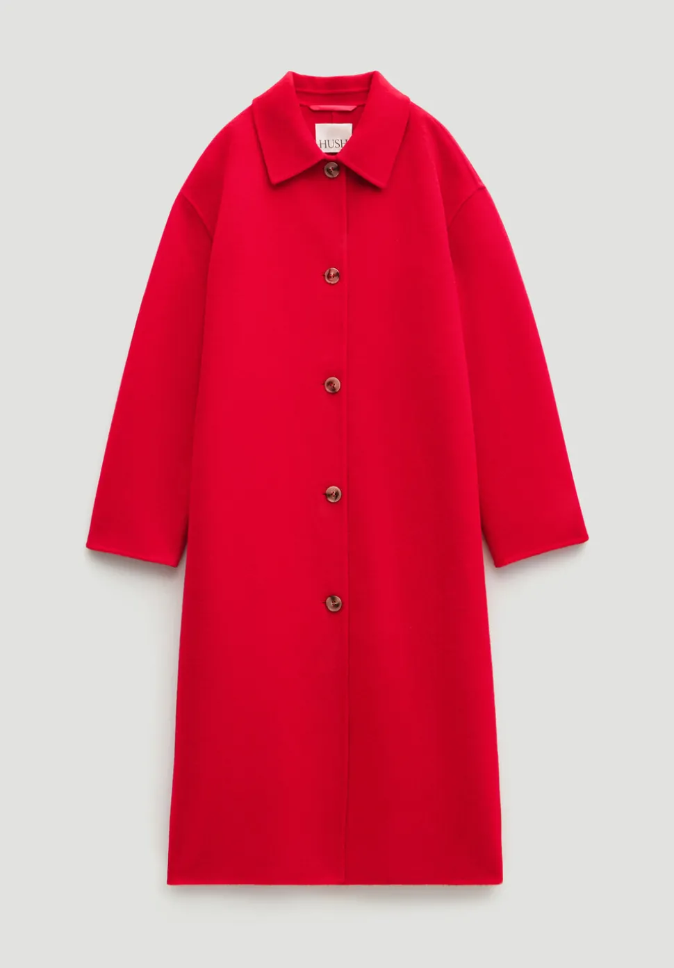 Edie Pure Wool Double Faced Coat
