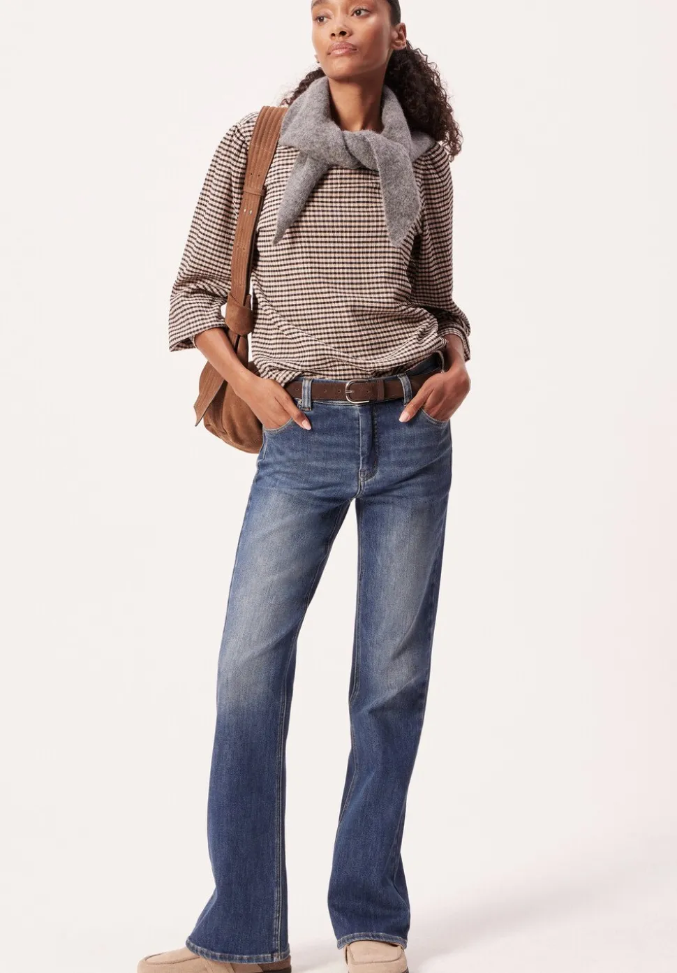 Eliana Mid Rise Bootcut Jeans