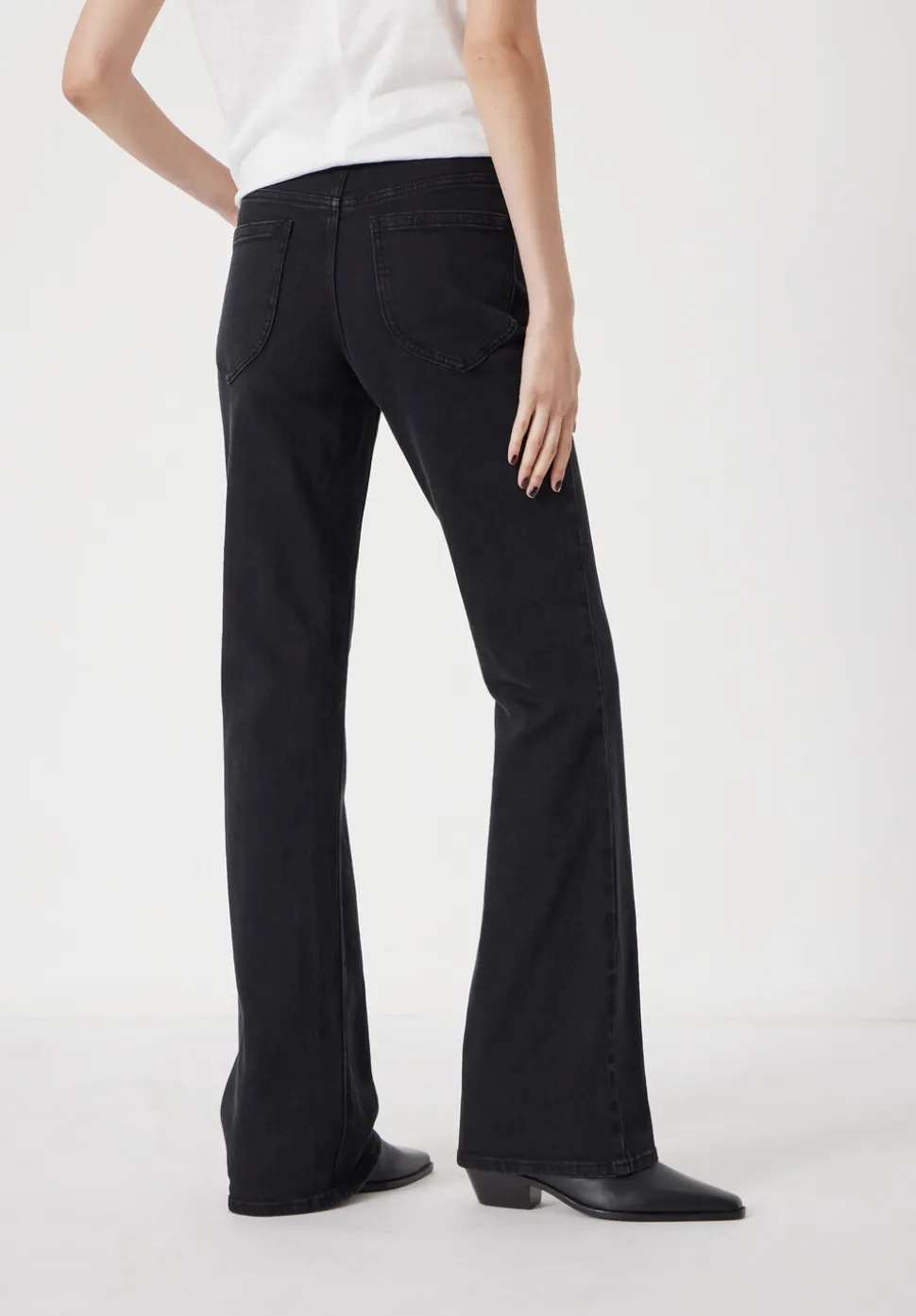 Eliana Mid Rise Bootcut Jeans