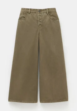 Ella Wide Leg Cropped Jeans