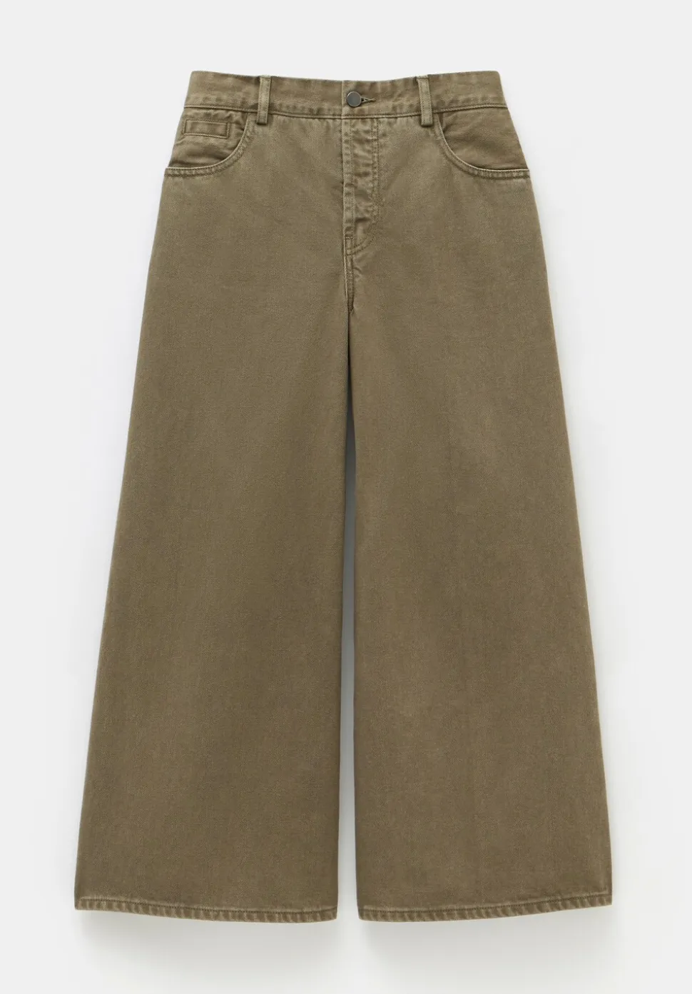 Ella Wide Leg Cropped Jeans