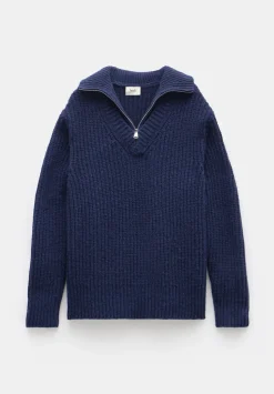 Ella Zip V Neck Jumper