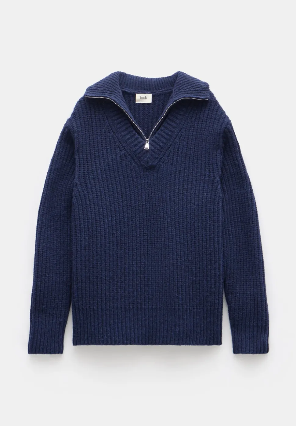 Ella Zip V Neck Jumper