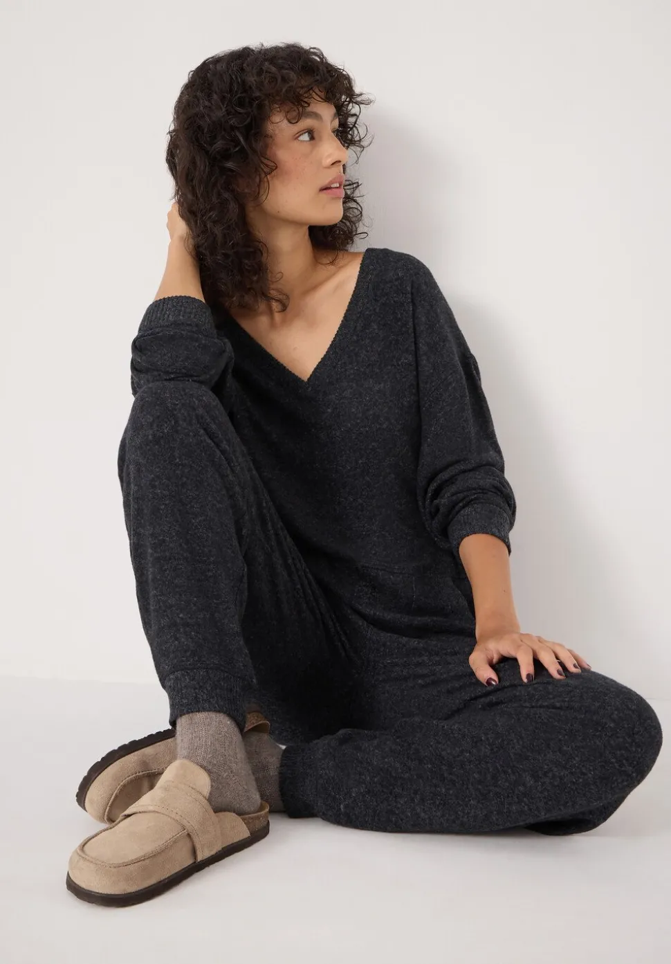 Elle Supersoft V-Neck Onesie