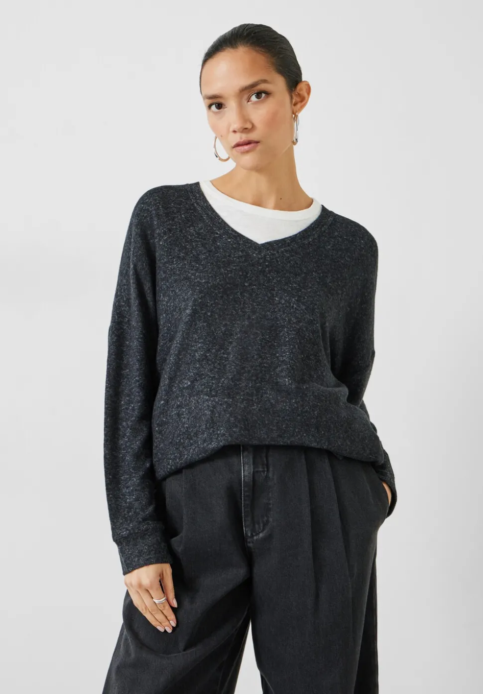 Elle Supersoft V-Neck Top