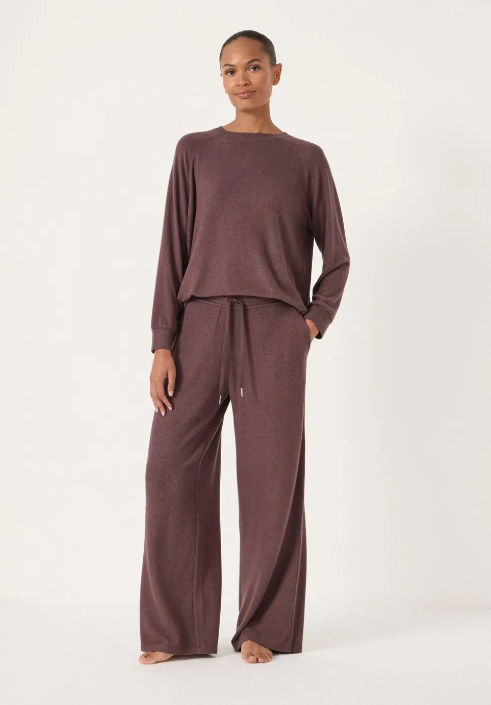 Elle Supersoft Wide Leg Joggers