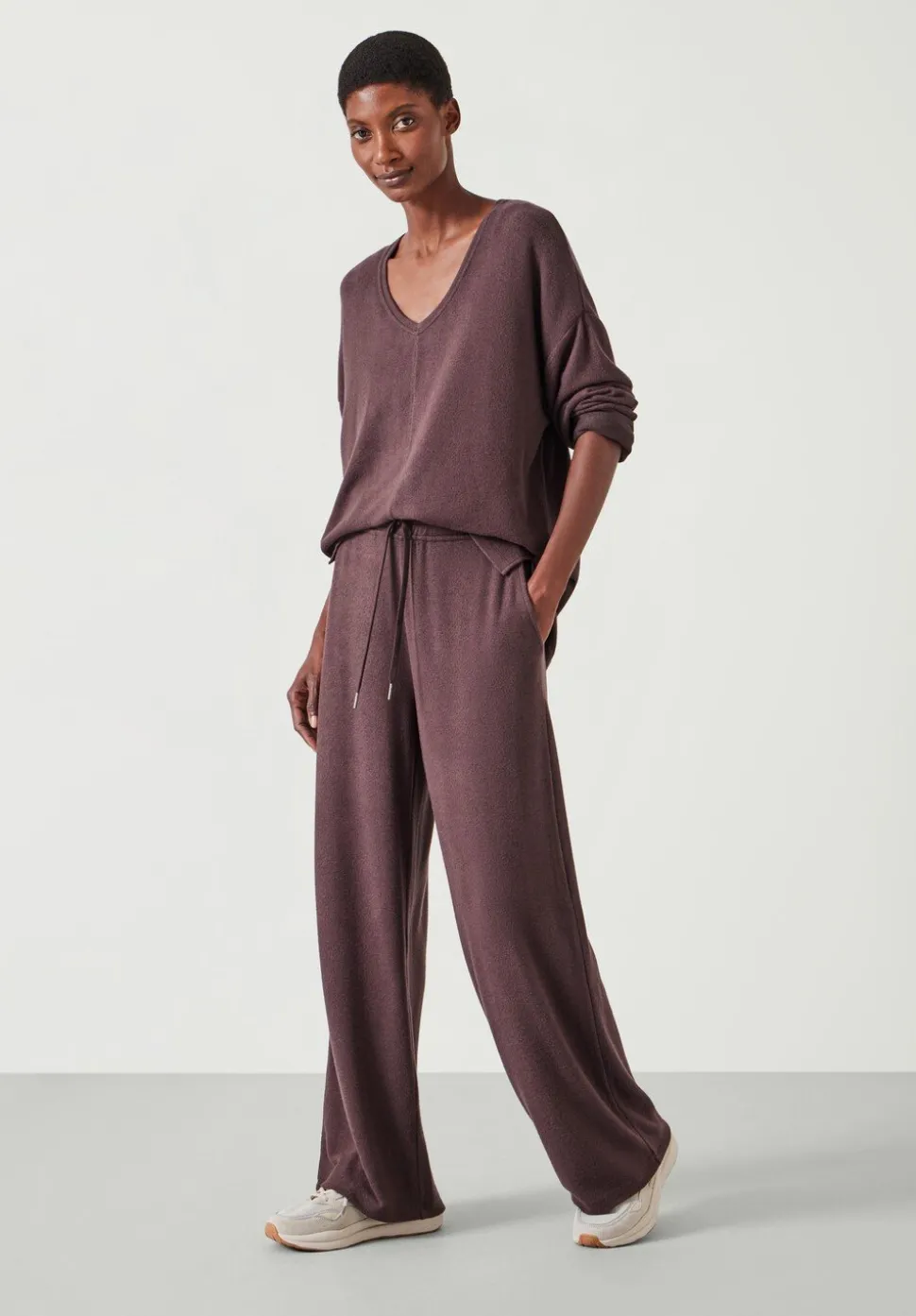 Elle Supersoft Wide Leg Joggers