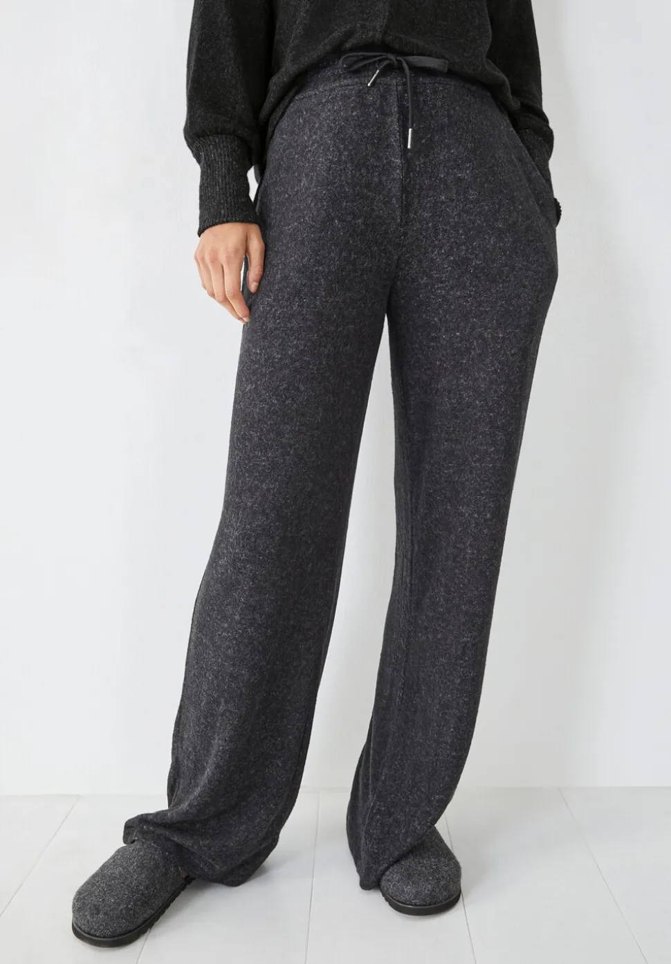 Elle Supersoft Wide Leg Joggers