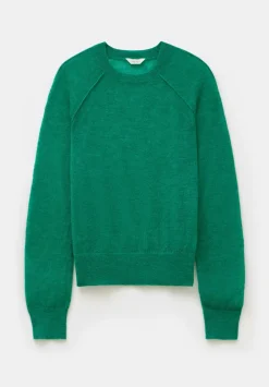 Elsie Gauzy Wool Blend Crew Jumper