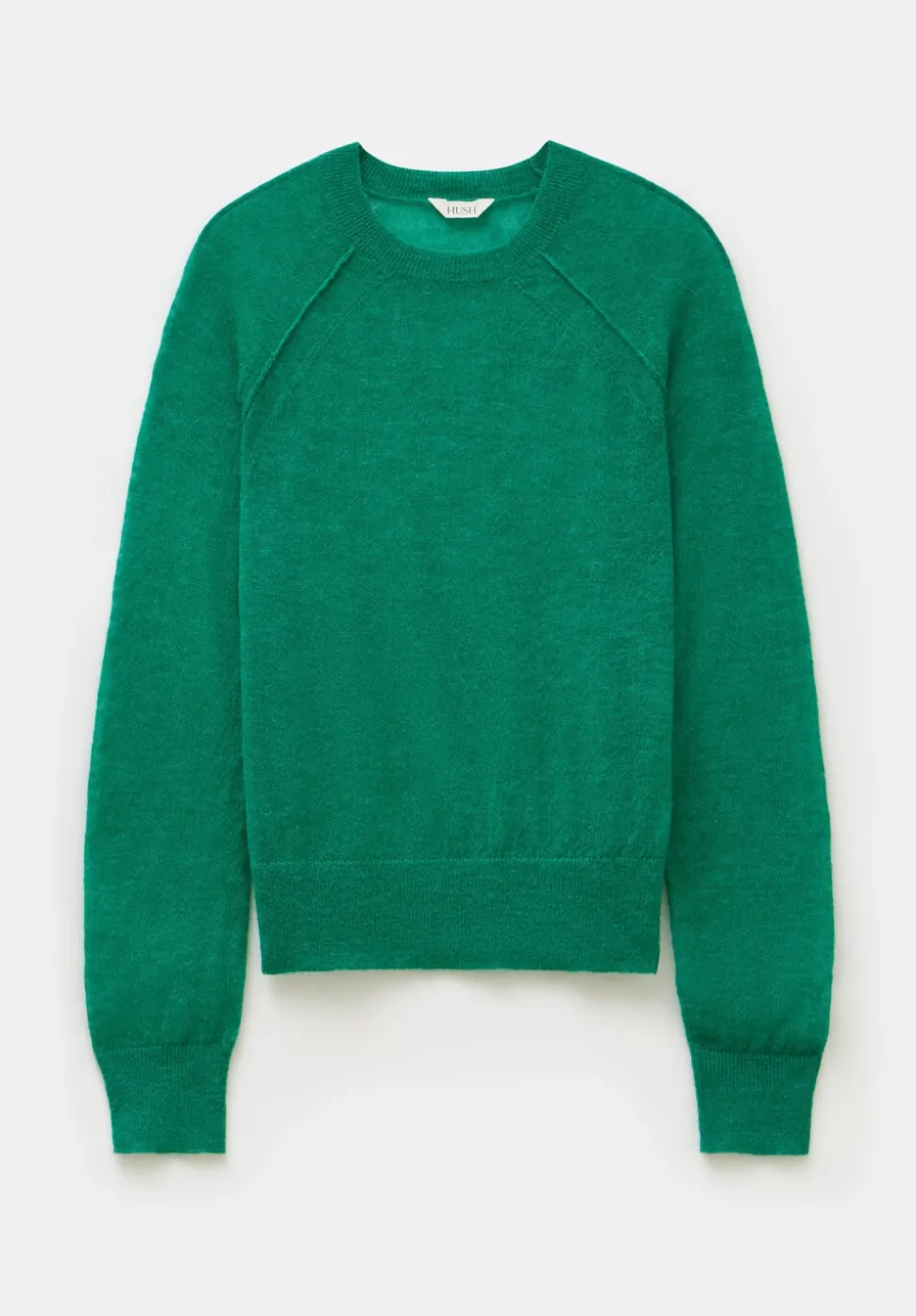 Elsie Gauzy Wool Blend Crew Jumper