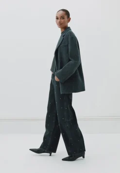 Embellished Bree Barrel Leg Jeans