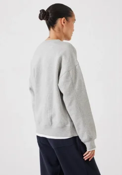 Embroidered Star Relaxed Sweatshirt