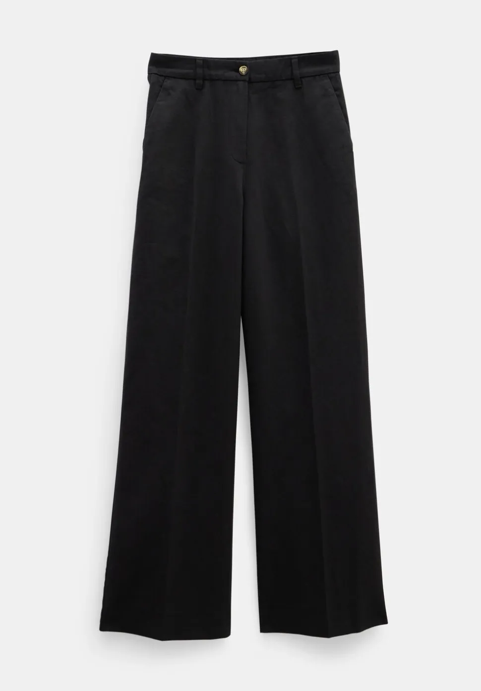 Emily Cotton Wide Leg Trousers