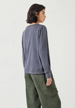Emily Puff Sleeve Cotton Jersey Top