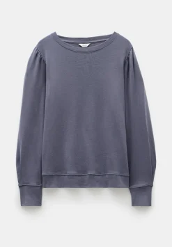 Emily Puff Sleeve Cotton Jersey Top