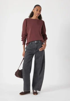 Emily Puff Sleeve Cotton Jersey Top