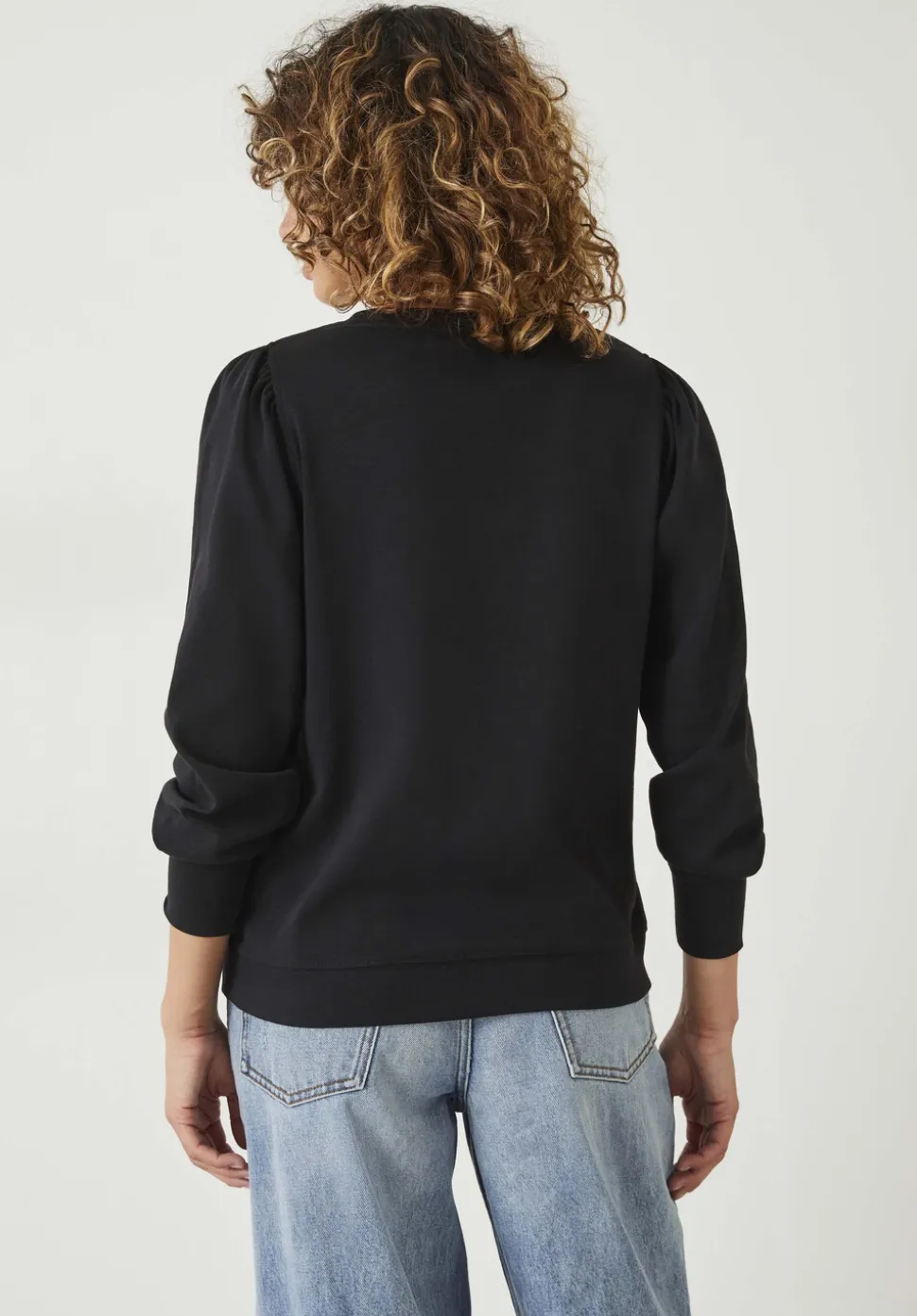 Emily Puff Sleeve Cotton Jersey Top