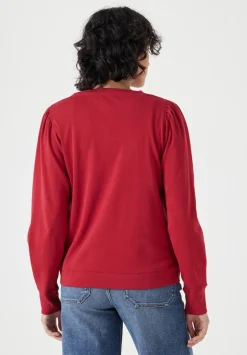 Emily Puff Sleeve Cotton Jersey Top