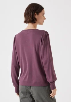 Emily Puff Sleeve Cotton Jersey Top