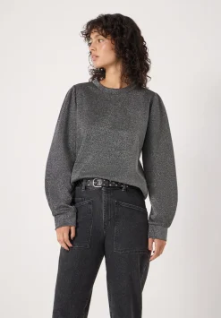 Emily Sparkle Puff Sleeve Jersey Top