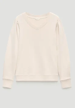 Emily V-Neck Puff Sleeve Top