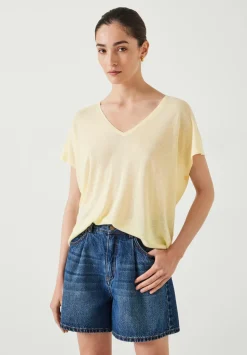 Emmerline Linen Blend Knitted Top