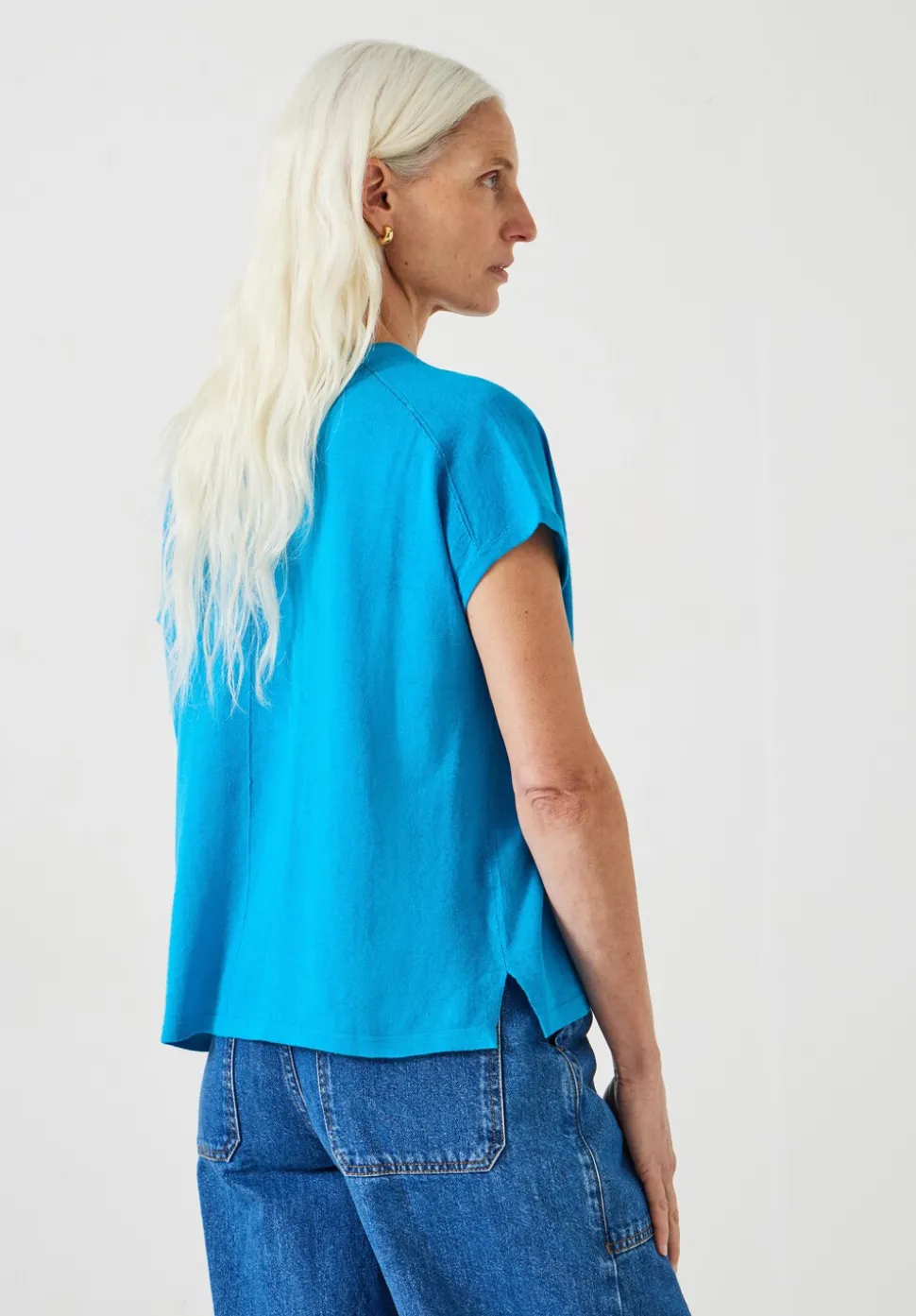 Emmerline Linen Blend Knitted Top