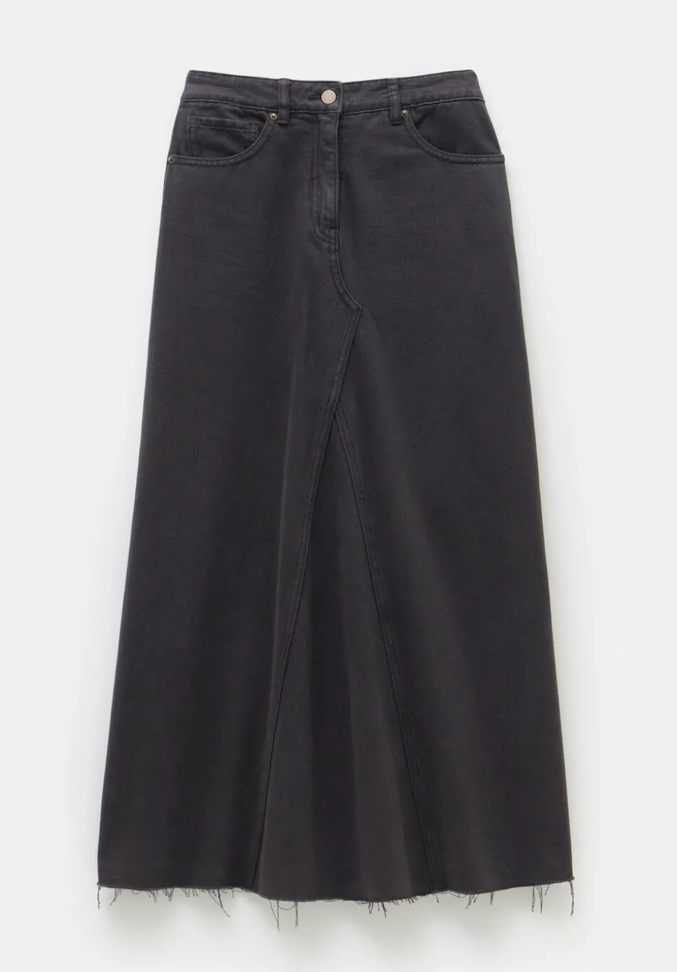 Eva Denim Maxi Skirt