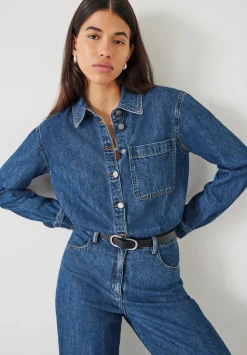 Evelyn Denim Jumpsuit