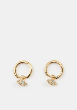 Evil Eye Hoop Earrings