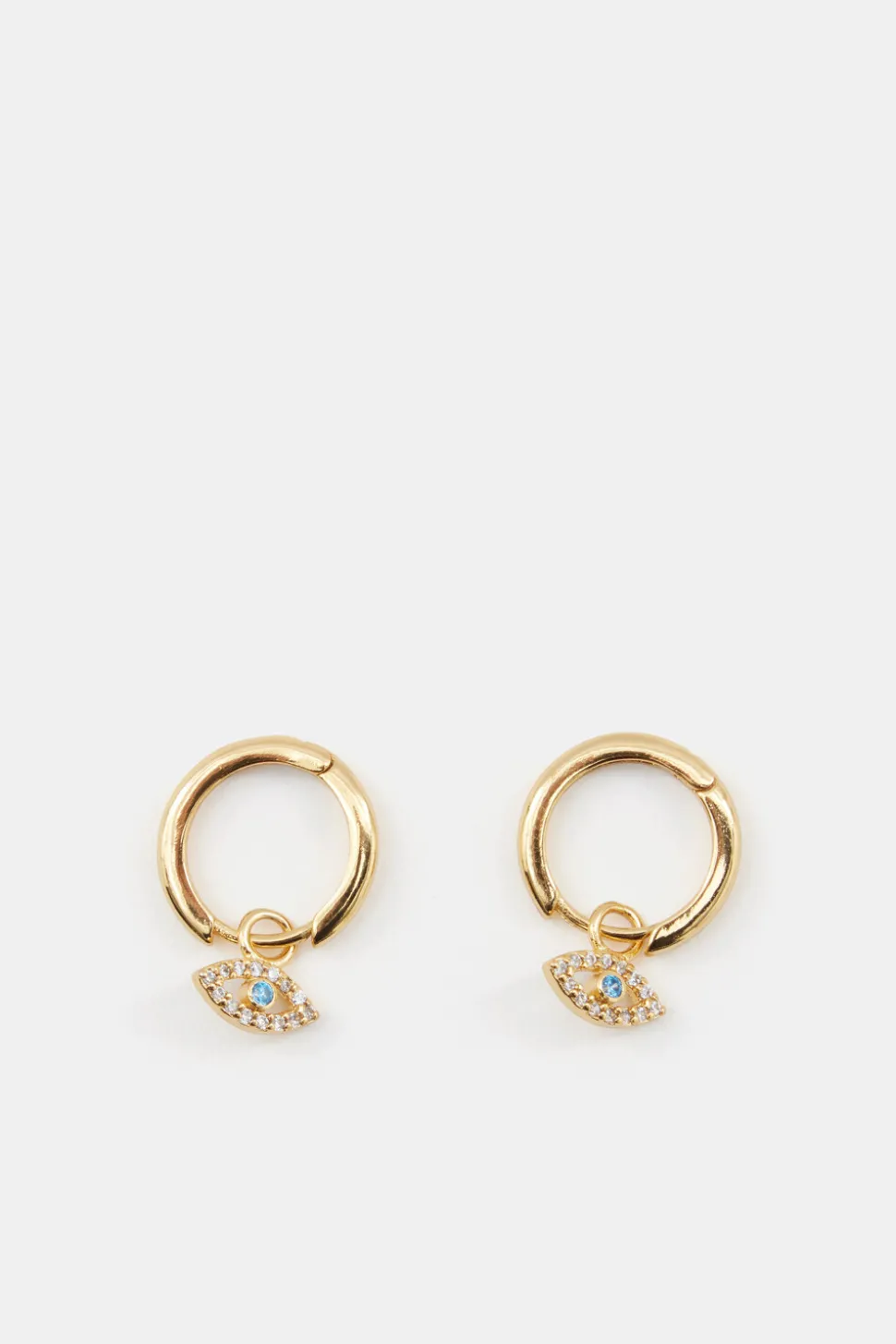 Evil Eye Hoop Earrings