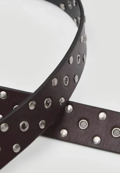 Eyelet Leather Belt