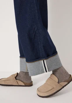 Faith Turn Up Barrel Leg Jeans