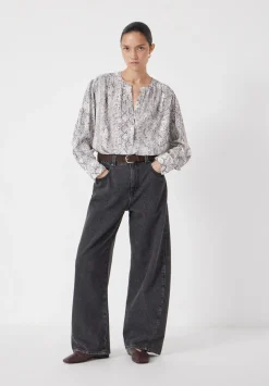 Fernanda Snake Printed Blouse