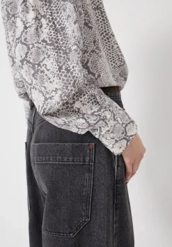 Fernanda Snake Printed Blouse