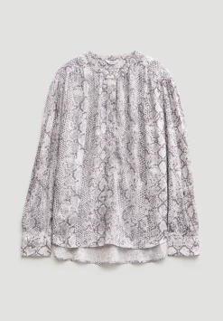 Fernanda Snake Printed Blouse